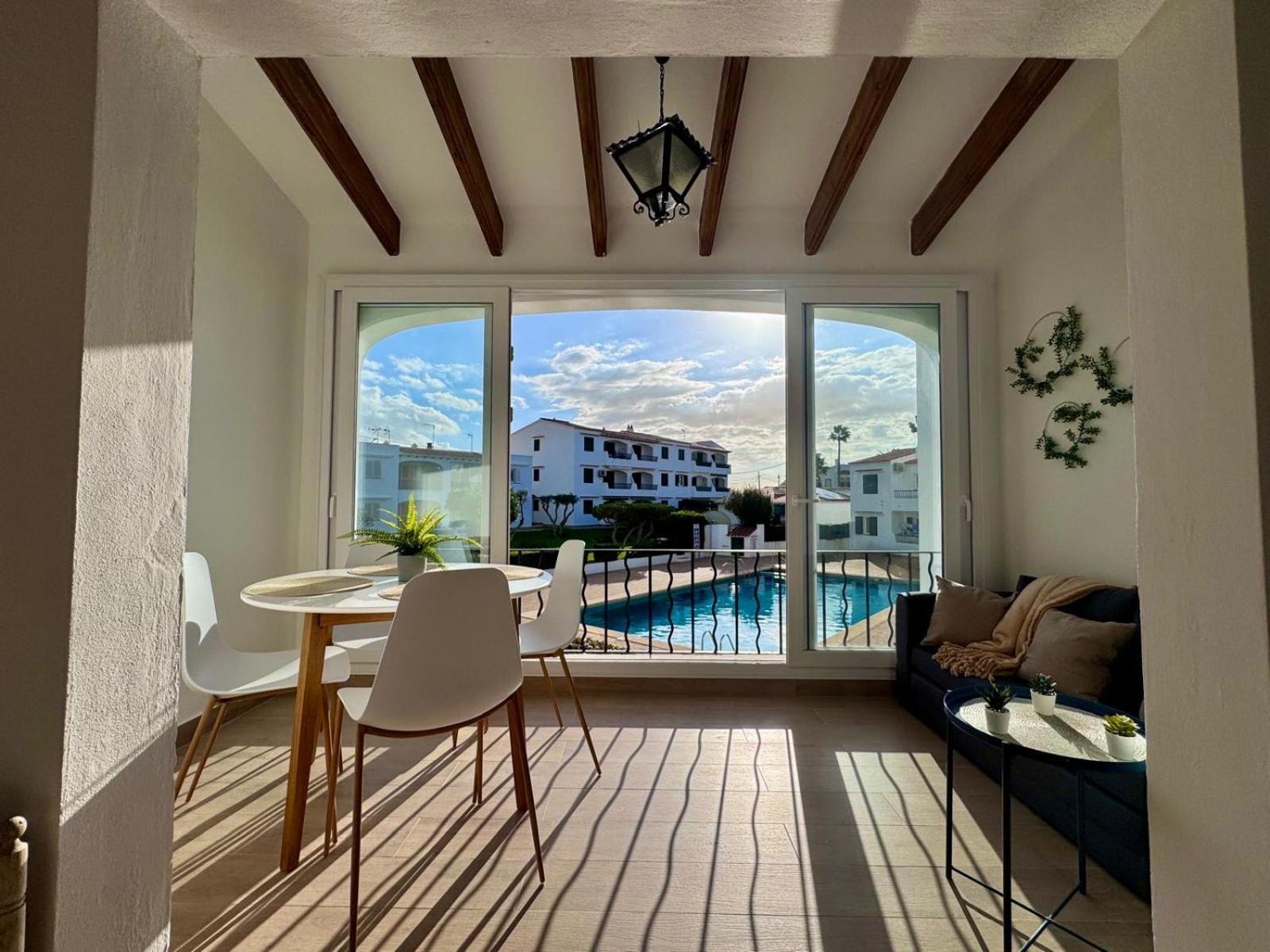 Precioso Apartamento Residencial Con Piscina Cala En Porter  Εξωτερικό φωτογραφία